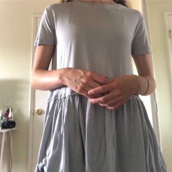 Blue Flowy Tee - Picture 3 of 3